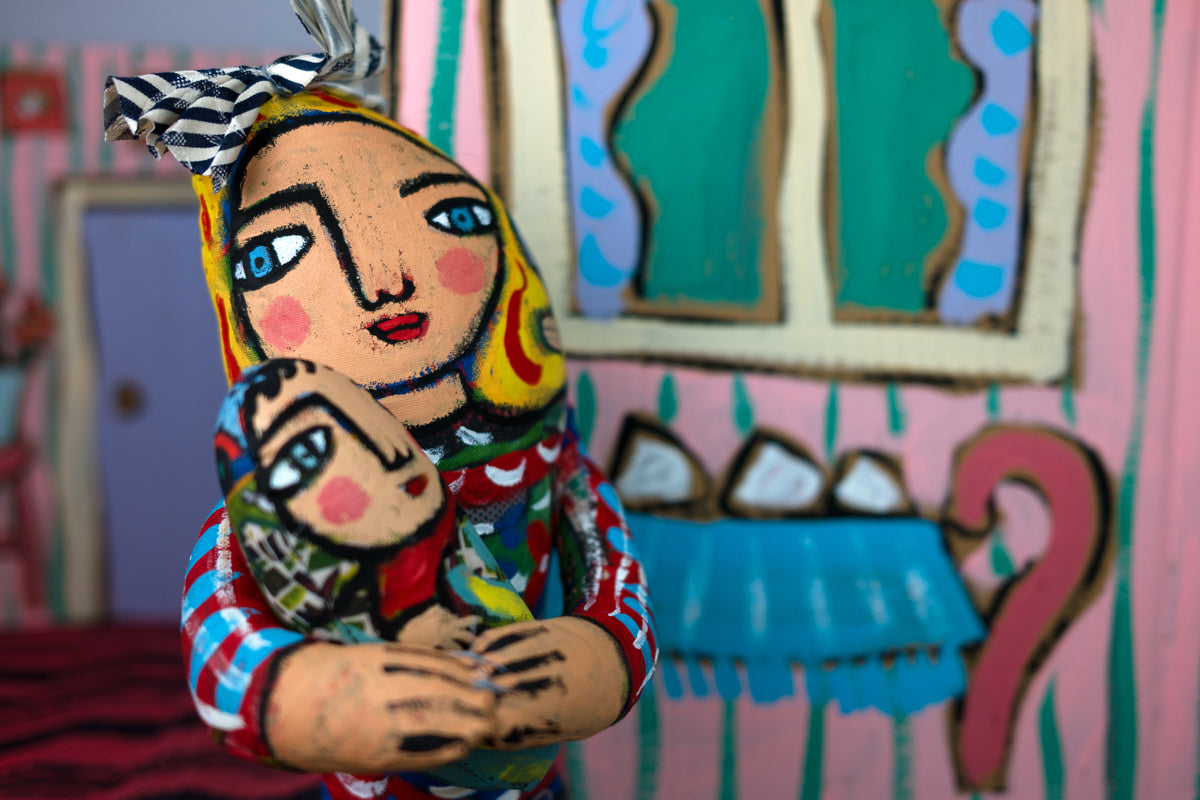 Proud Mother Soft Sculpture