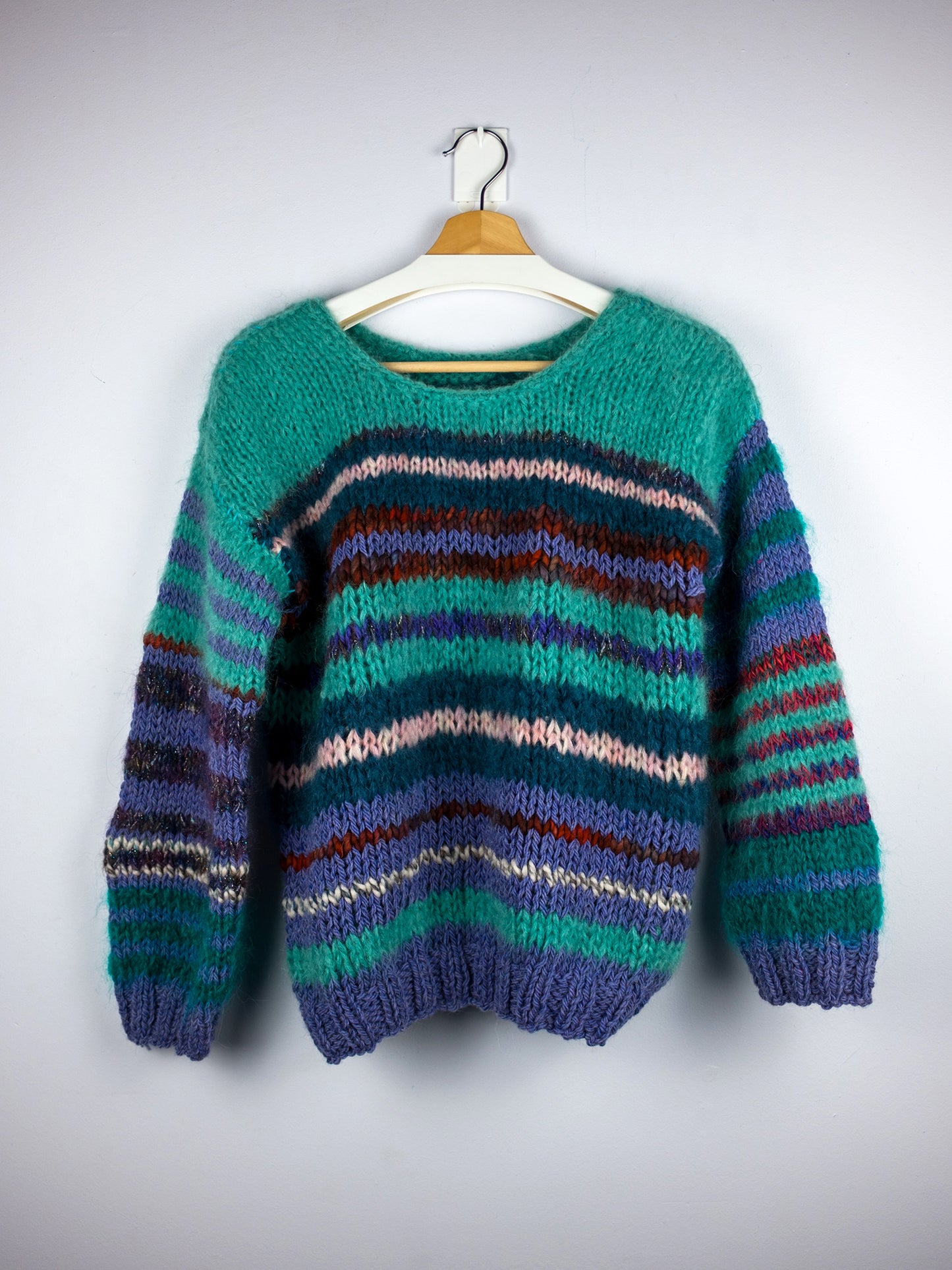 Hand-Knitted Wool Jumper