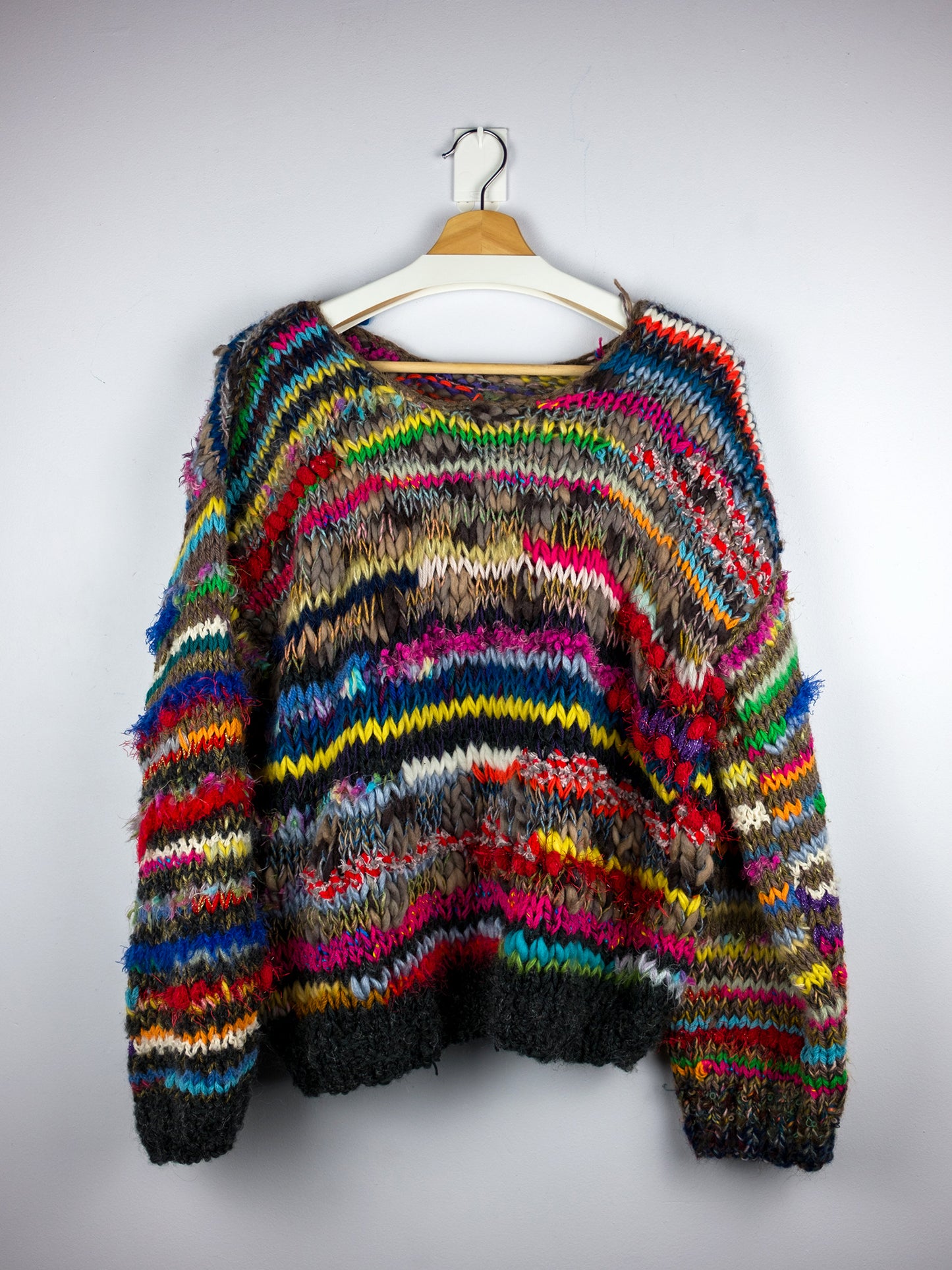 Hand-Knitted Wool Jumper