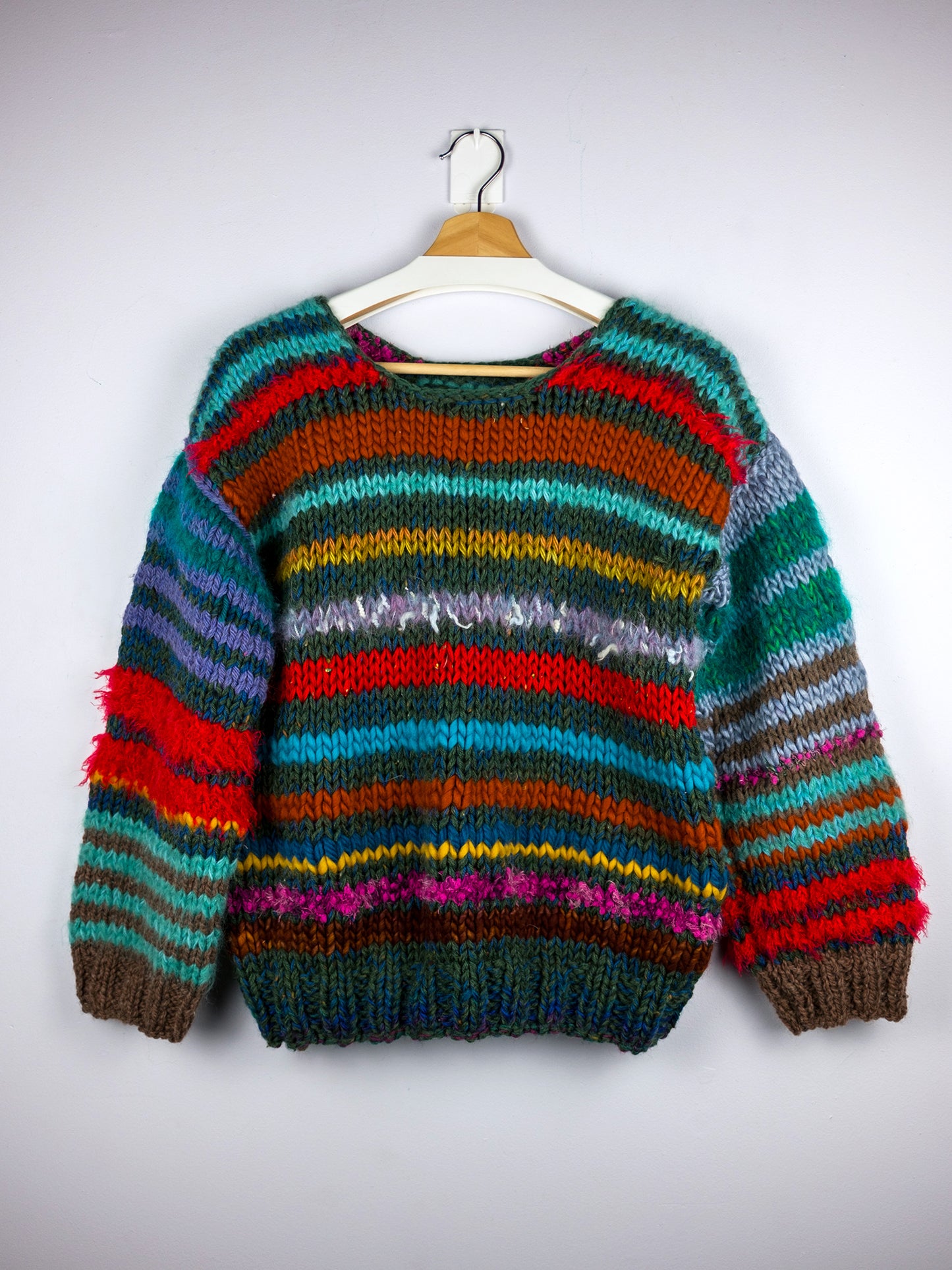 Hand-Knitted Wool Jumper