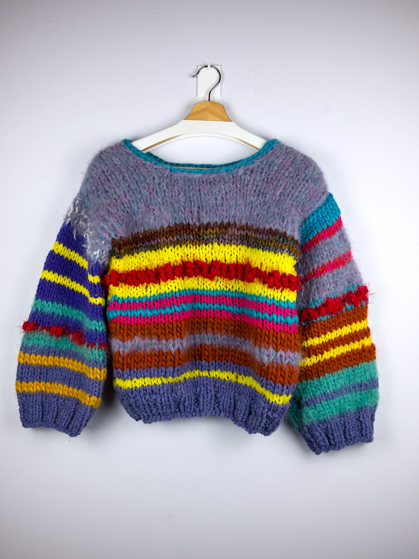 Hand-Knitted Wool Jumper
