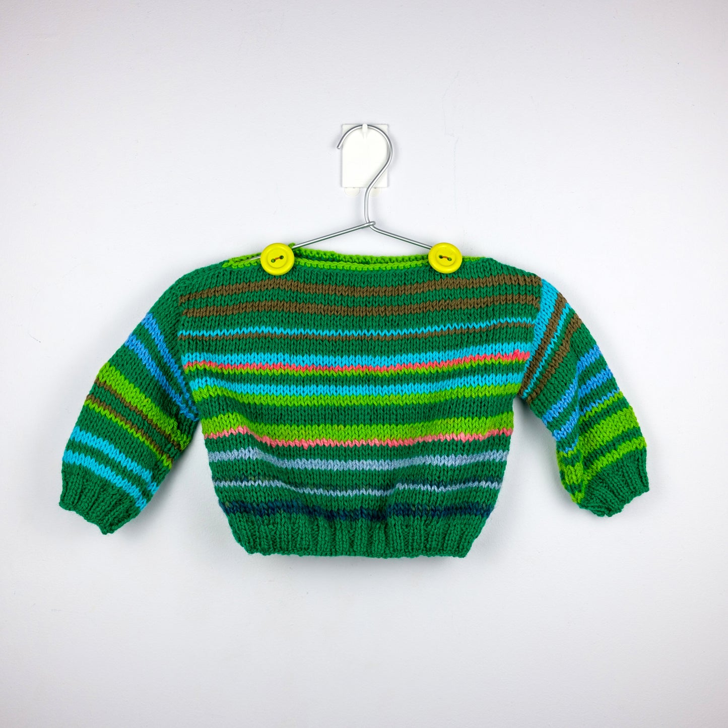 Hand-Knitted Wool Toddler Top