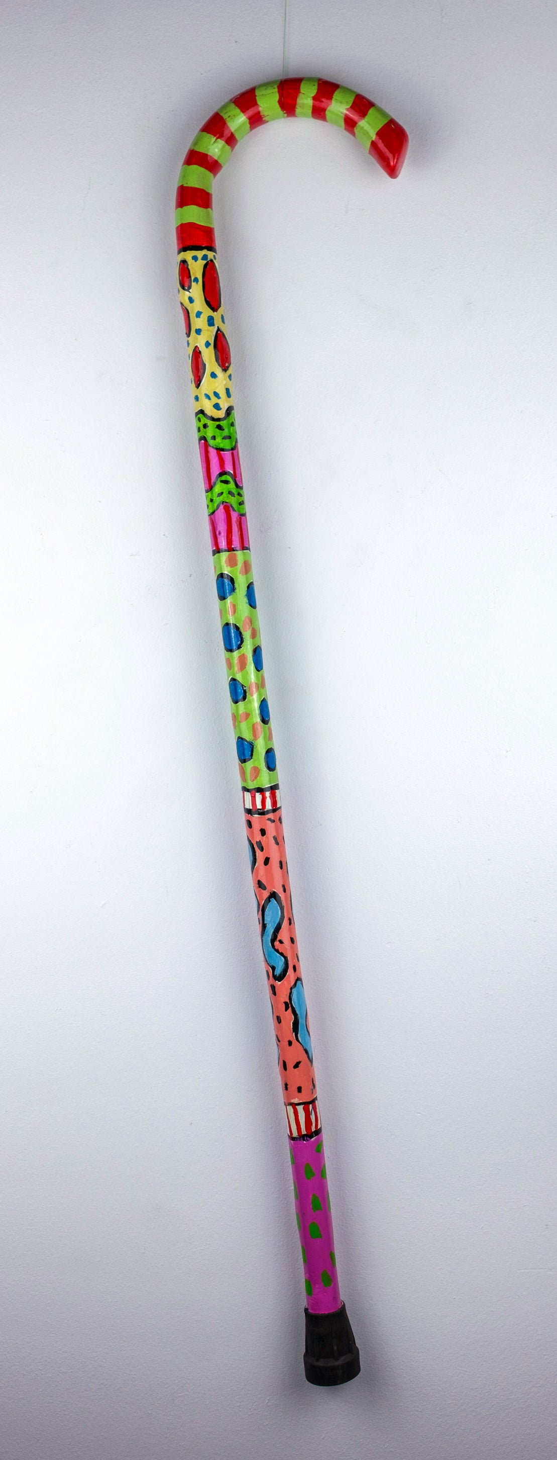 Hand-painted Walking Stick