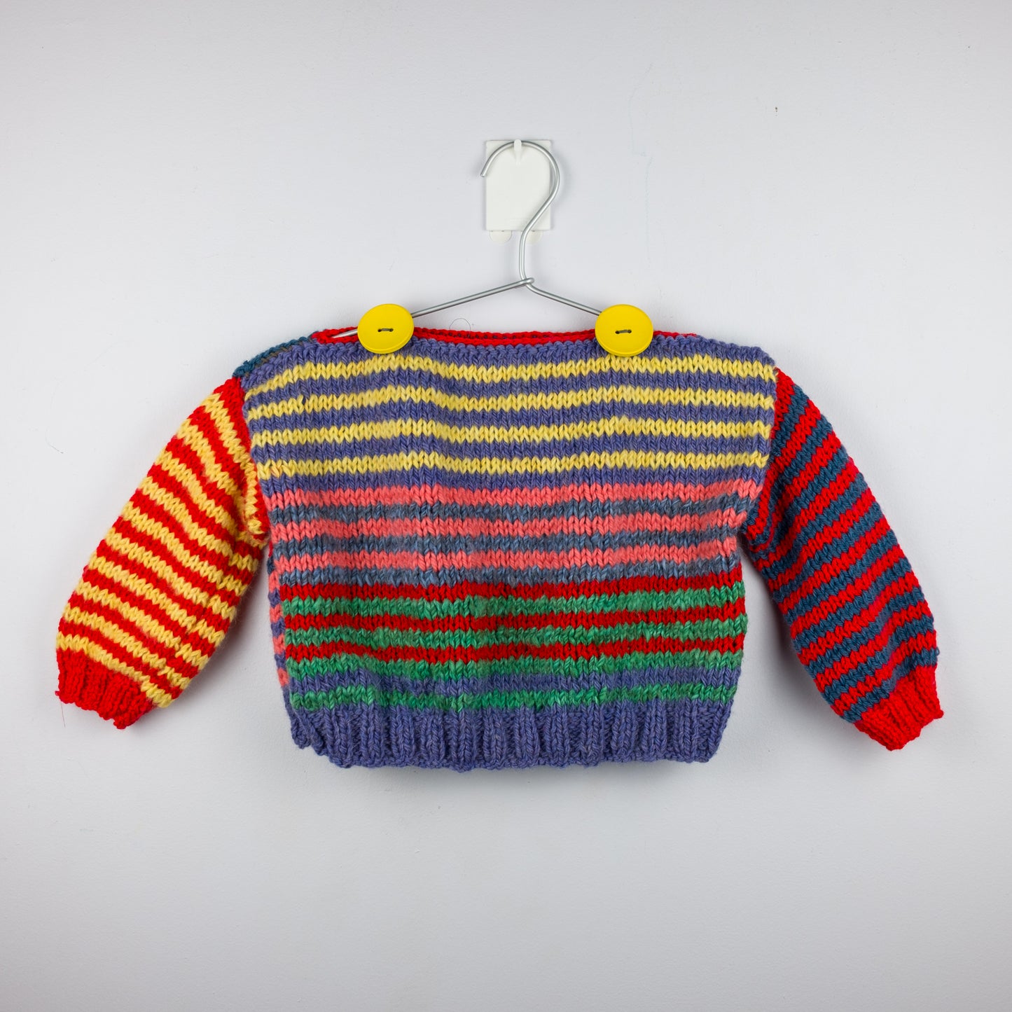 Hand-Knitted Wool Toddler Top