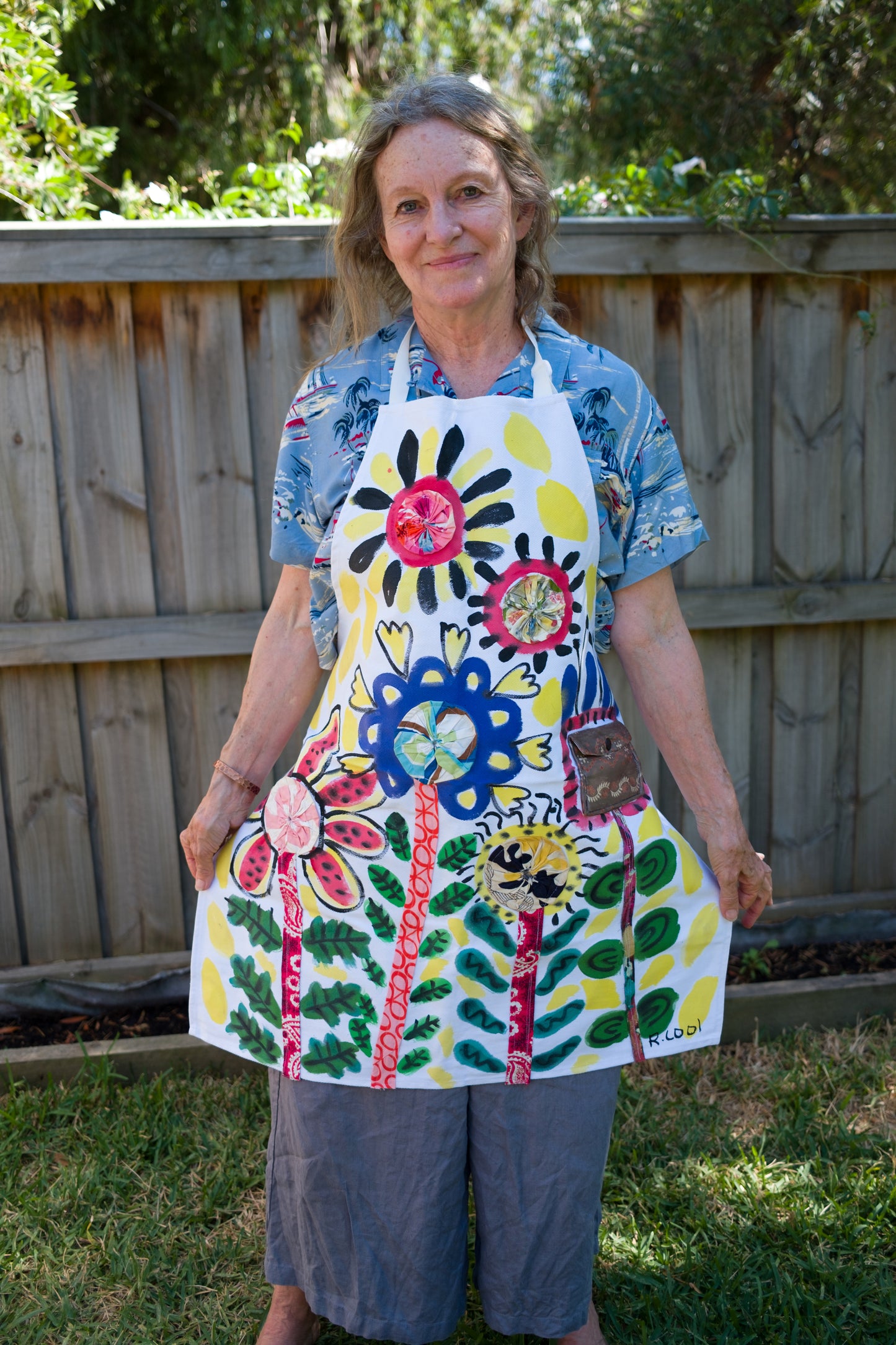 Hand-painted Apron