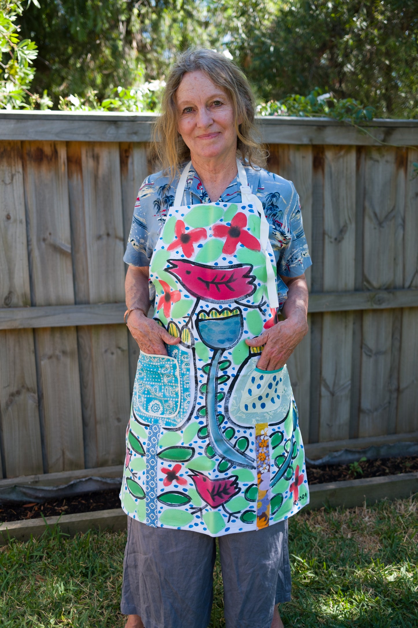 Hand-painted Apron