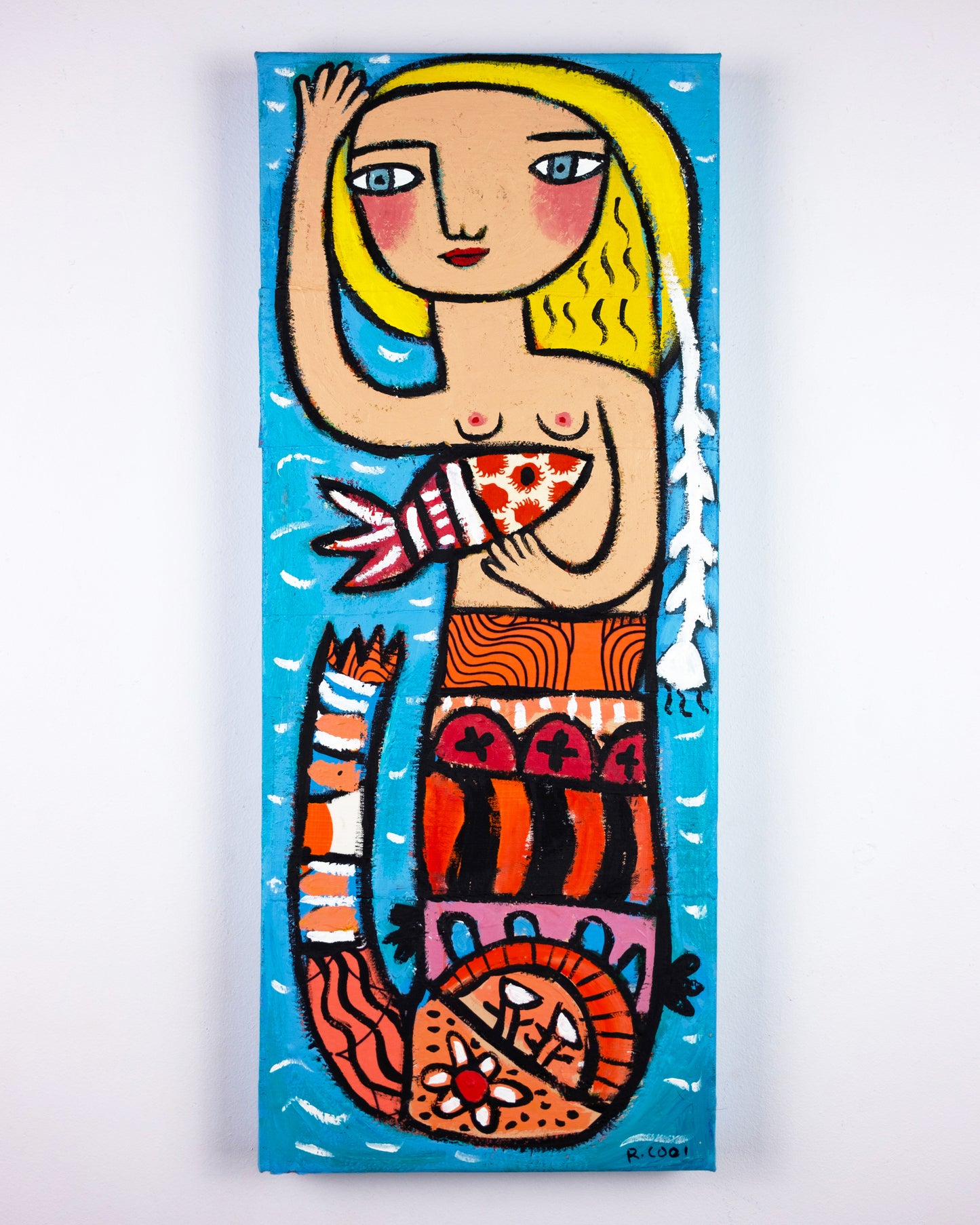 North Pacific Mermaid, 61x26cm