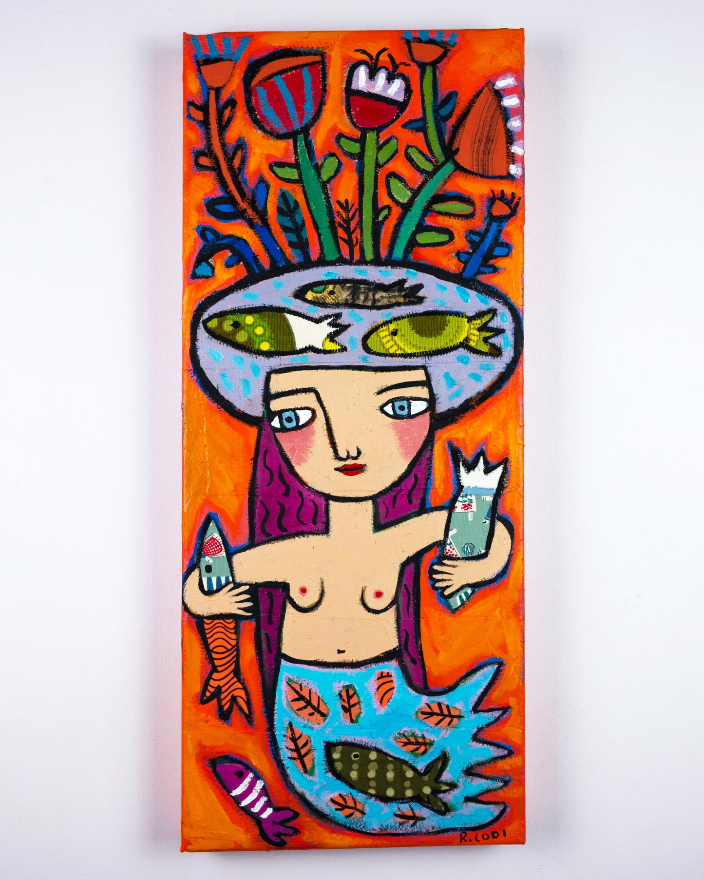 Java Sea Mermaid, 61x26cm
