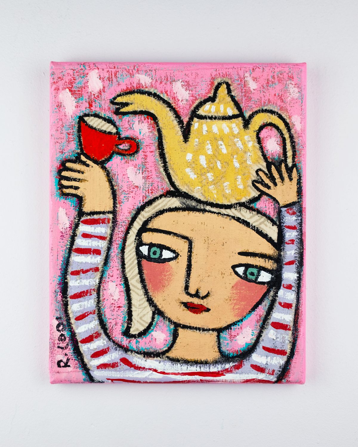 Making Tea II, 25x20cm