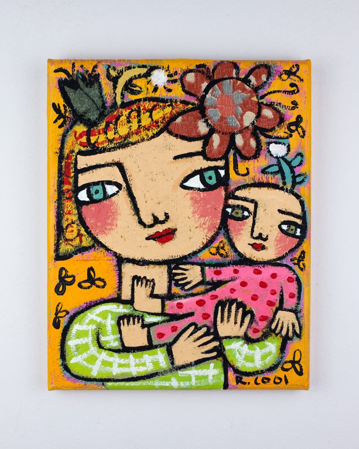 Spring Newborn, 25x20cm