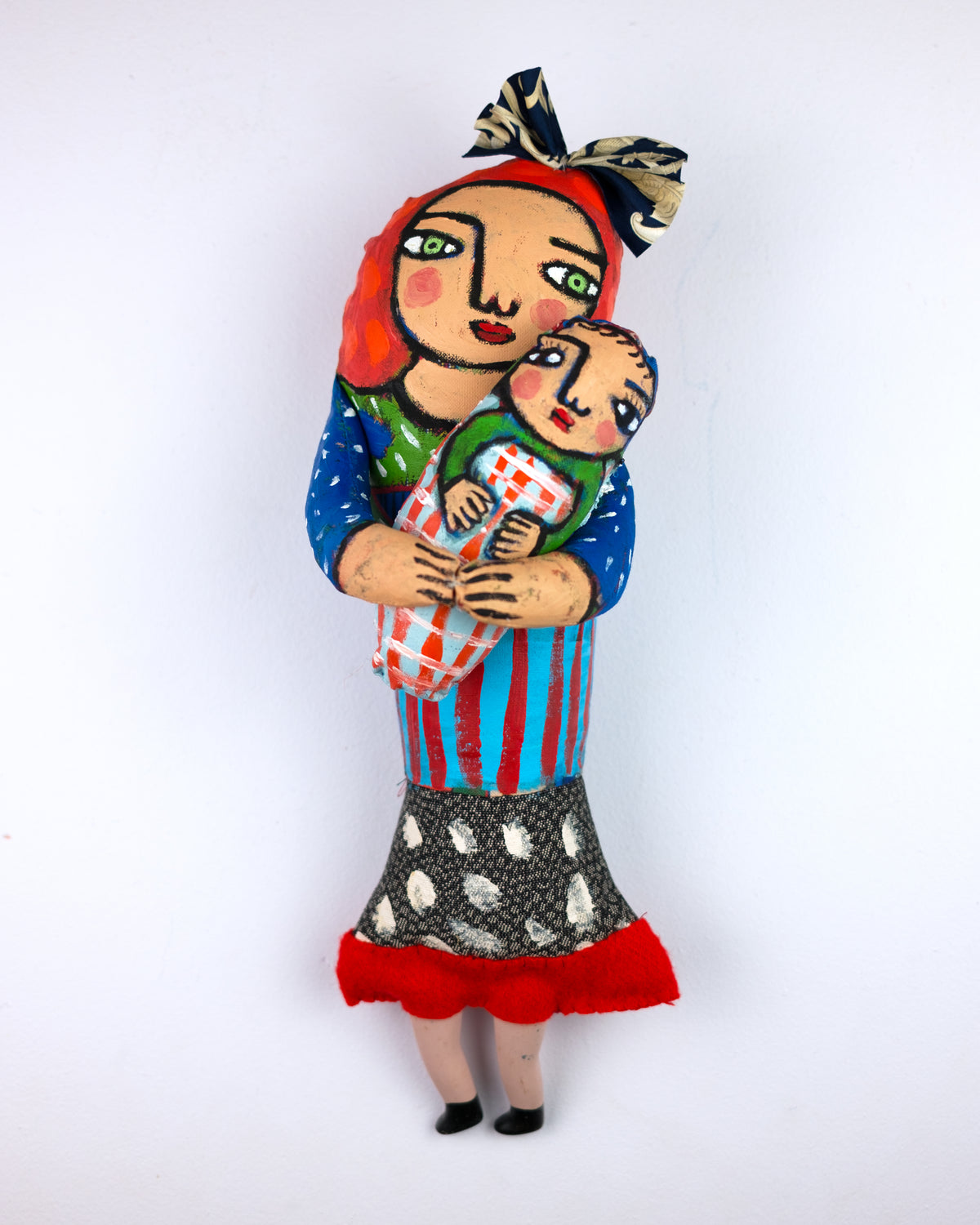 Adoring Mother Soft Sculpture