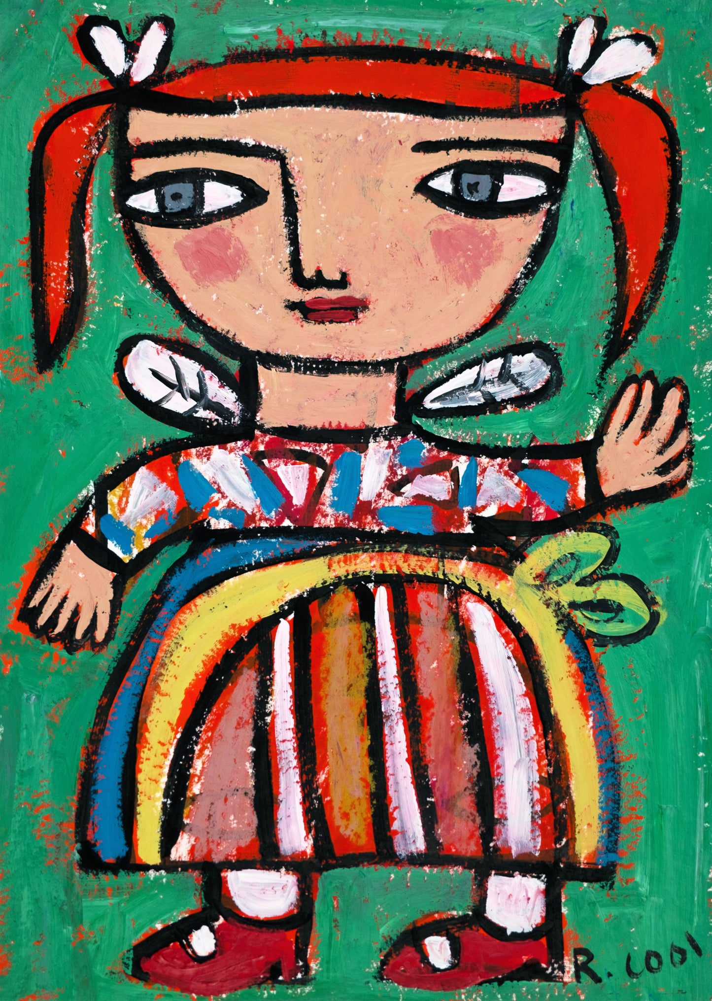 Fairy Greeting I, 30x21cm