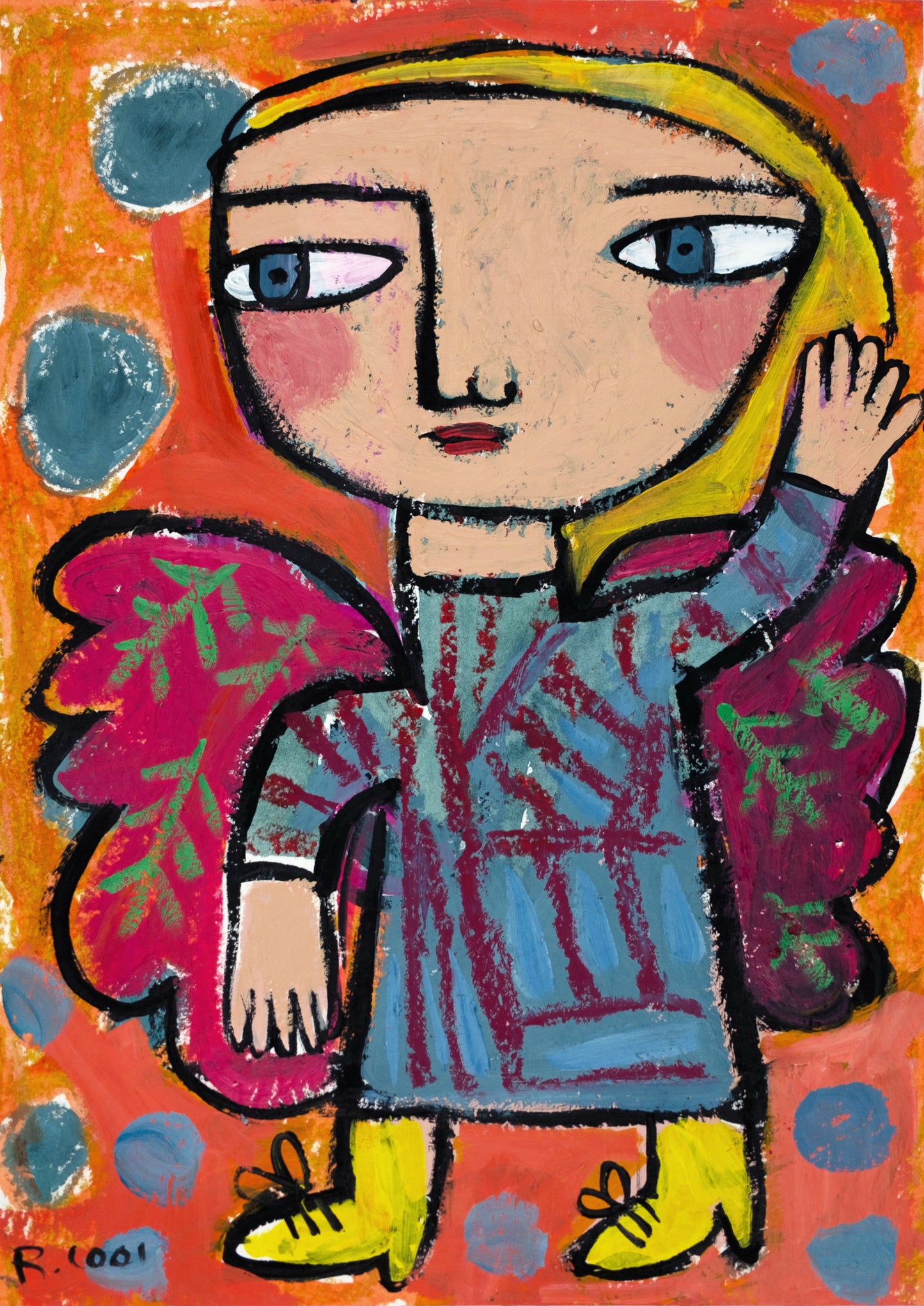 Fairy Greeting III, 30x21cm
