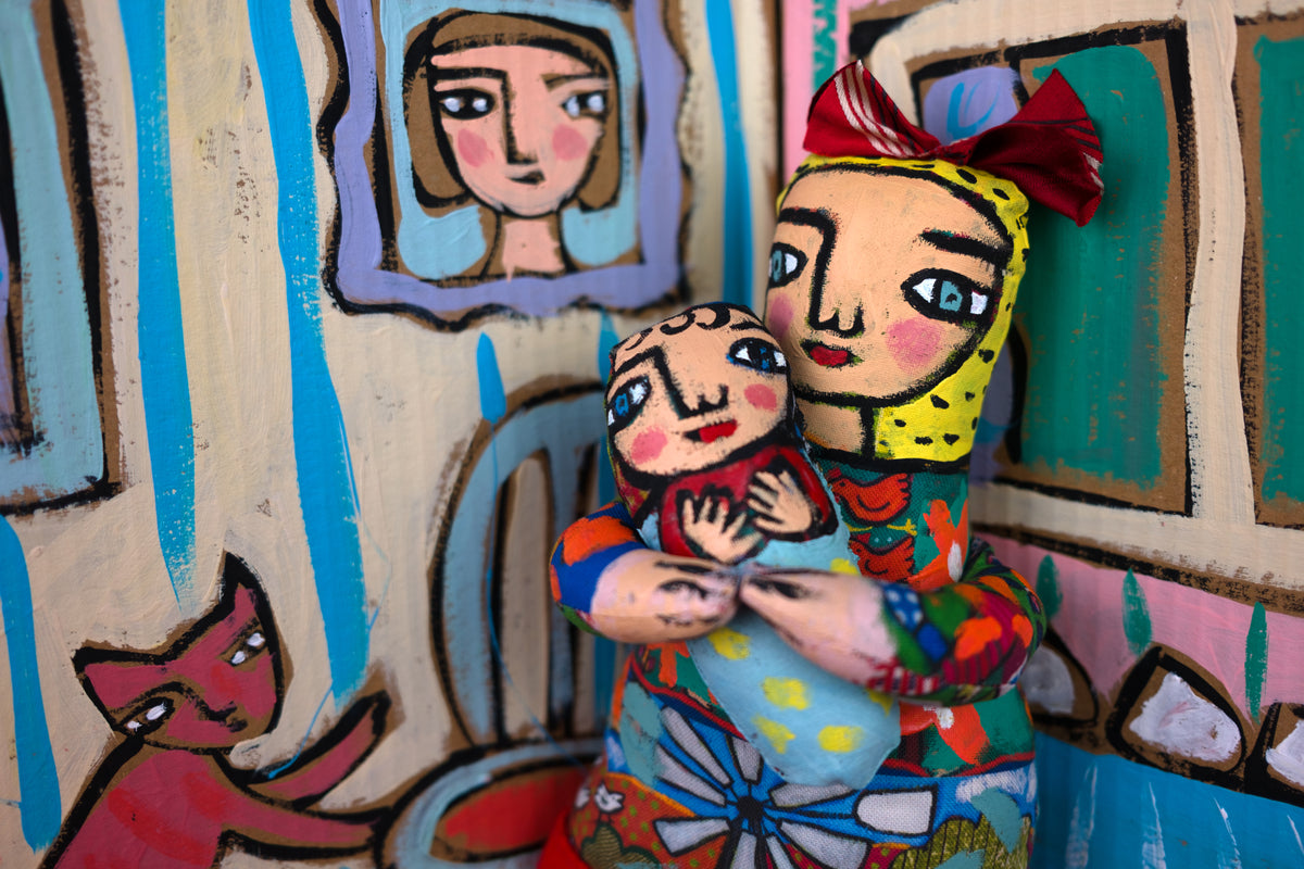 Gentle Mother Soft Sculpture