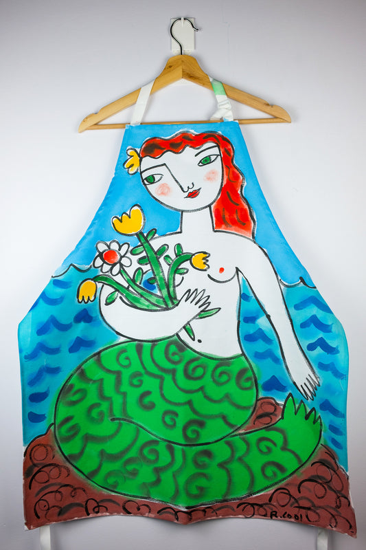 Hand-Painted Apron