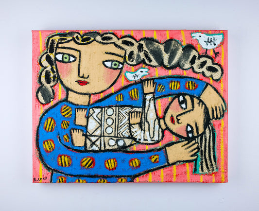 Painting on canvas, 35x45cm