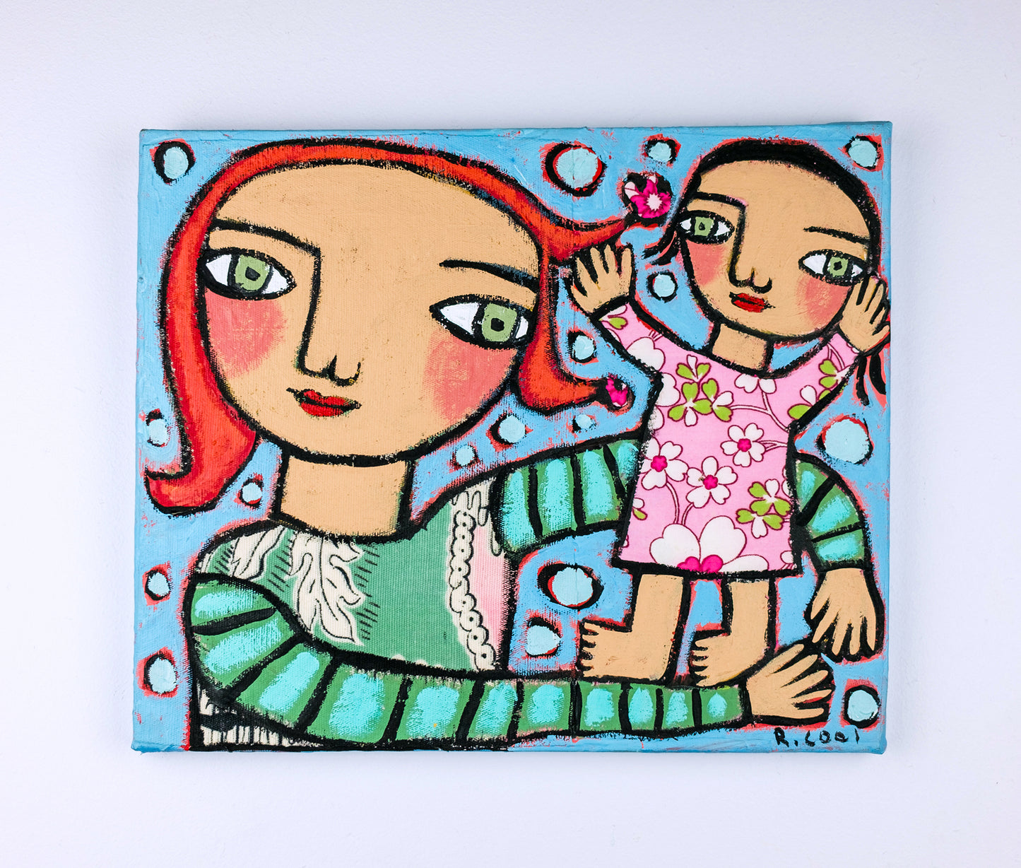 Painting on canvas, 25x30cm
