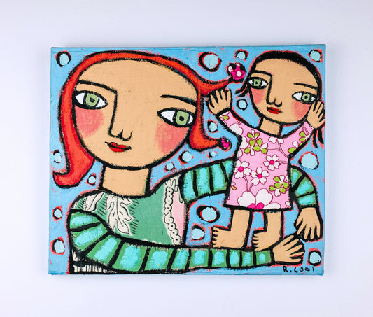 Painting on canvas, 25x30cm