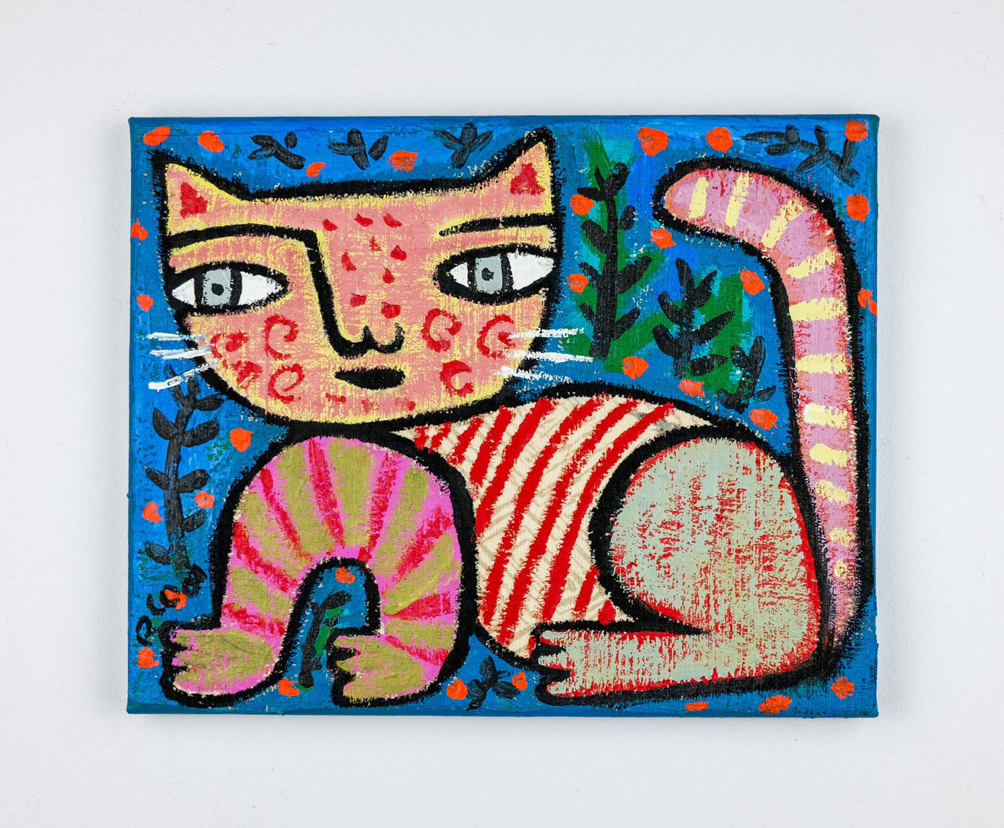 Painting on canvas, 20x25cm