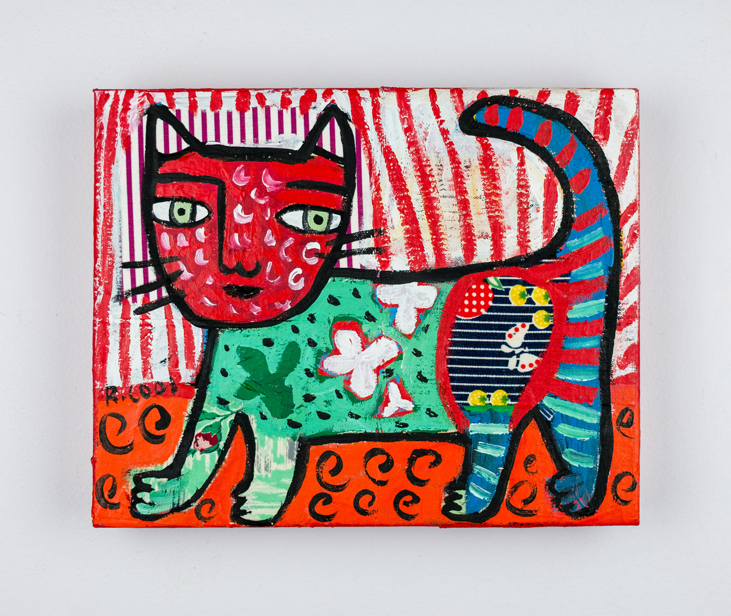 Painting on canvas, 20x25cm