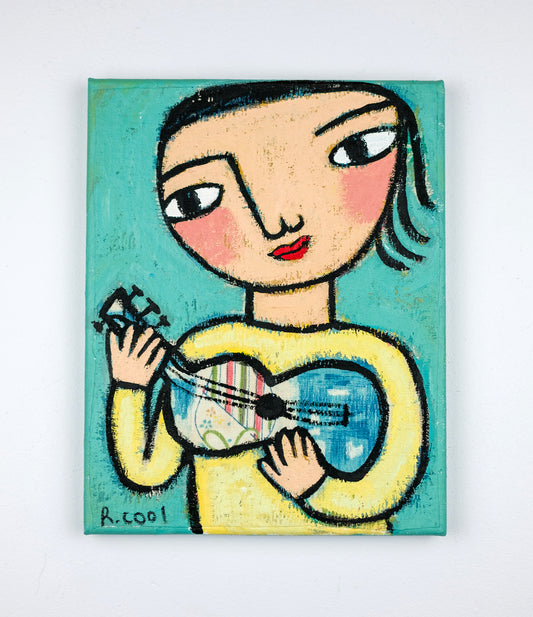 Painting on canvas, 25x20cm