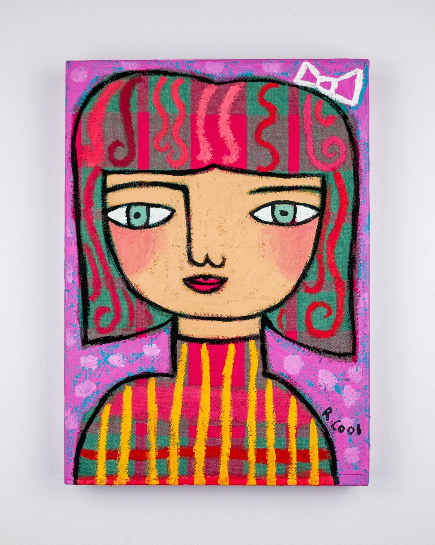 Painting on canvas, 35x25cm