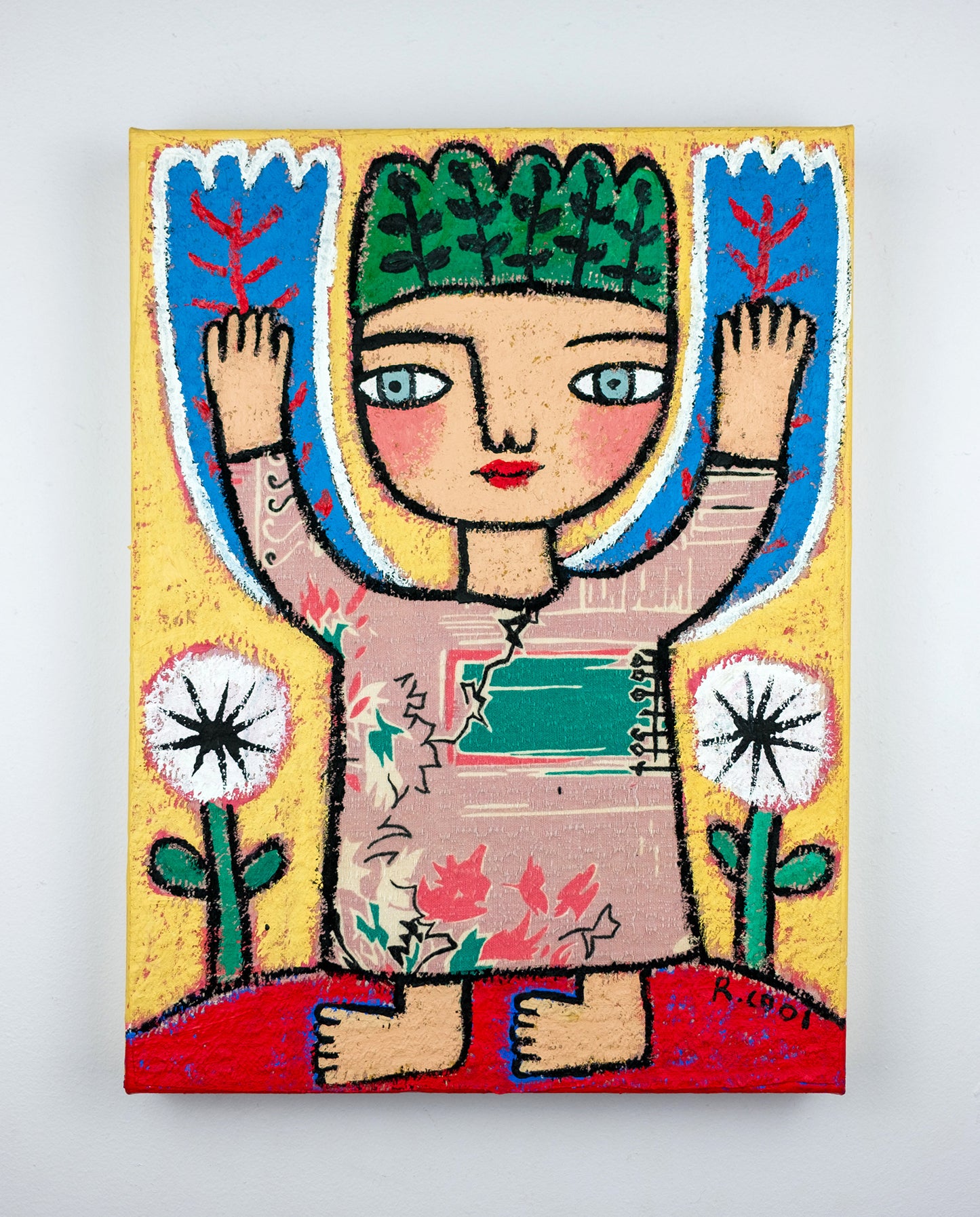 Painting on canvas, 40x30cm