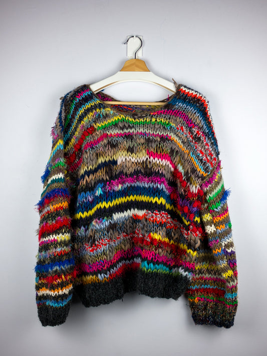 Hand-Knitted Wool Jumper