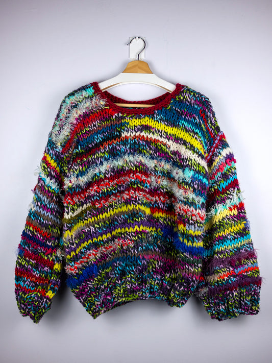Hand-Knitted Wool Jumper