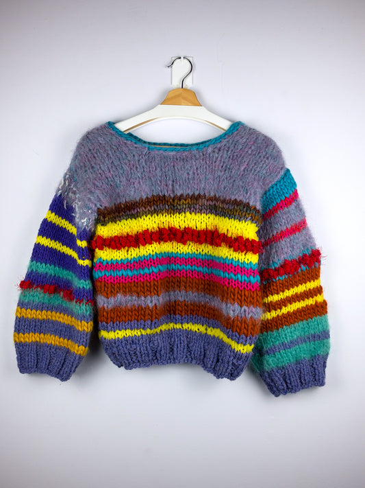 Hand-Knitted Wool Jumper