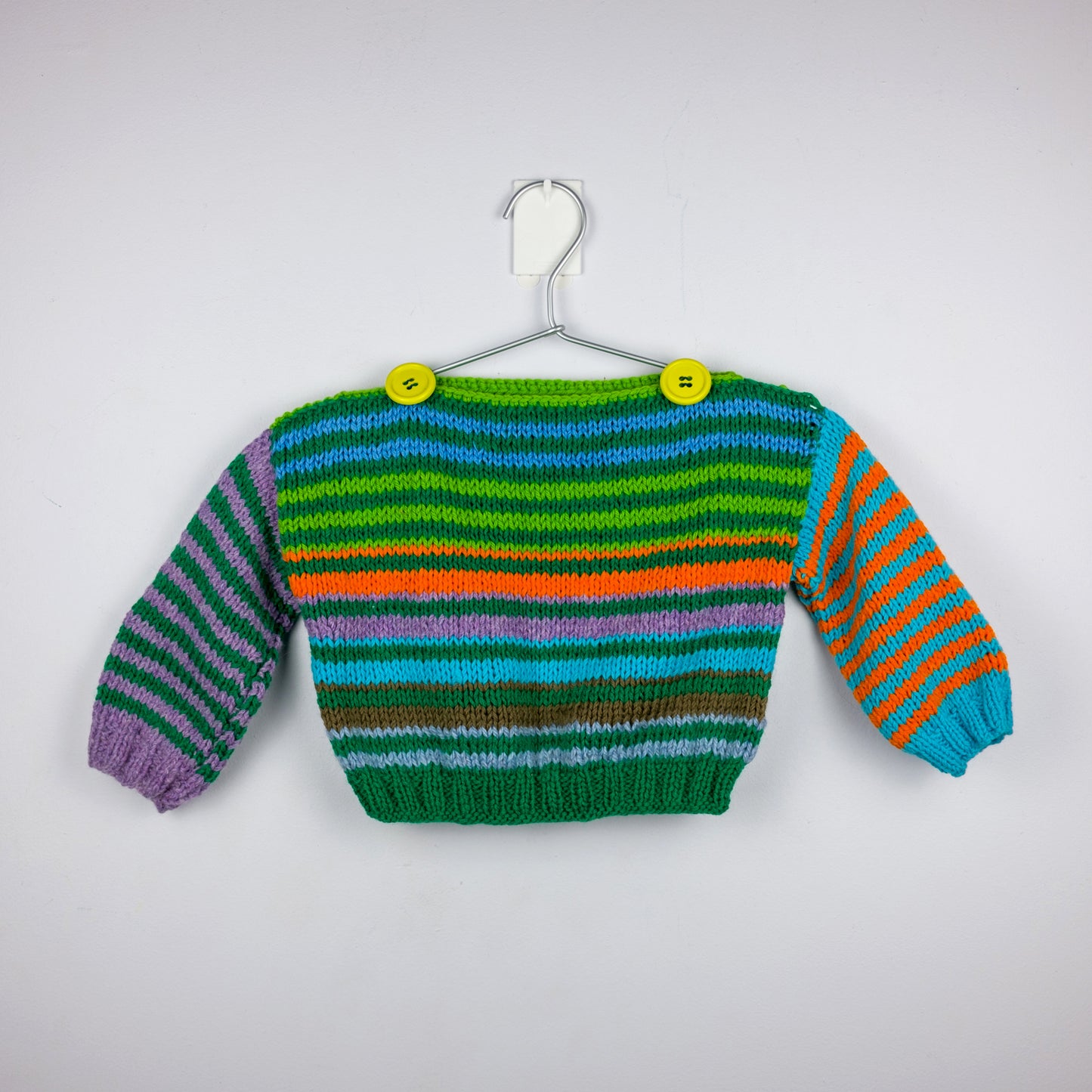 Hand-Knitted Wool Toddler Top
