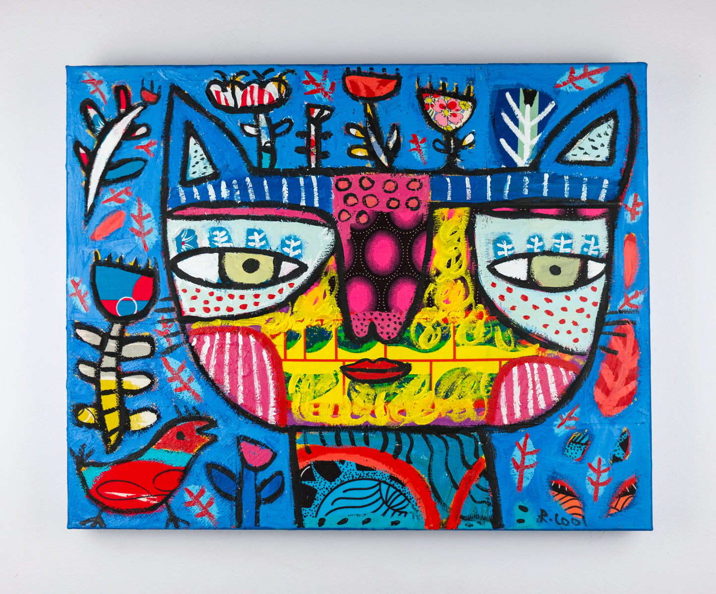 Painting on canvas, 41x51cm