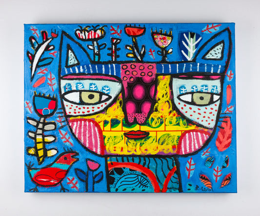 Painting on canvas, 41x51cm