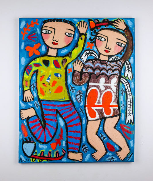 Painting on canvas, 51x41cm