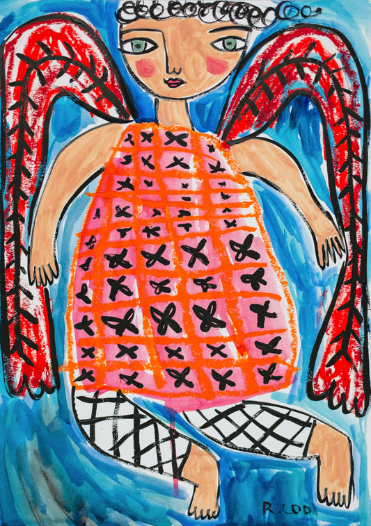 Painting on paper, 42x30cm