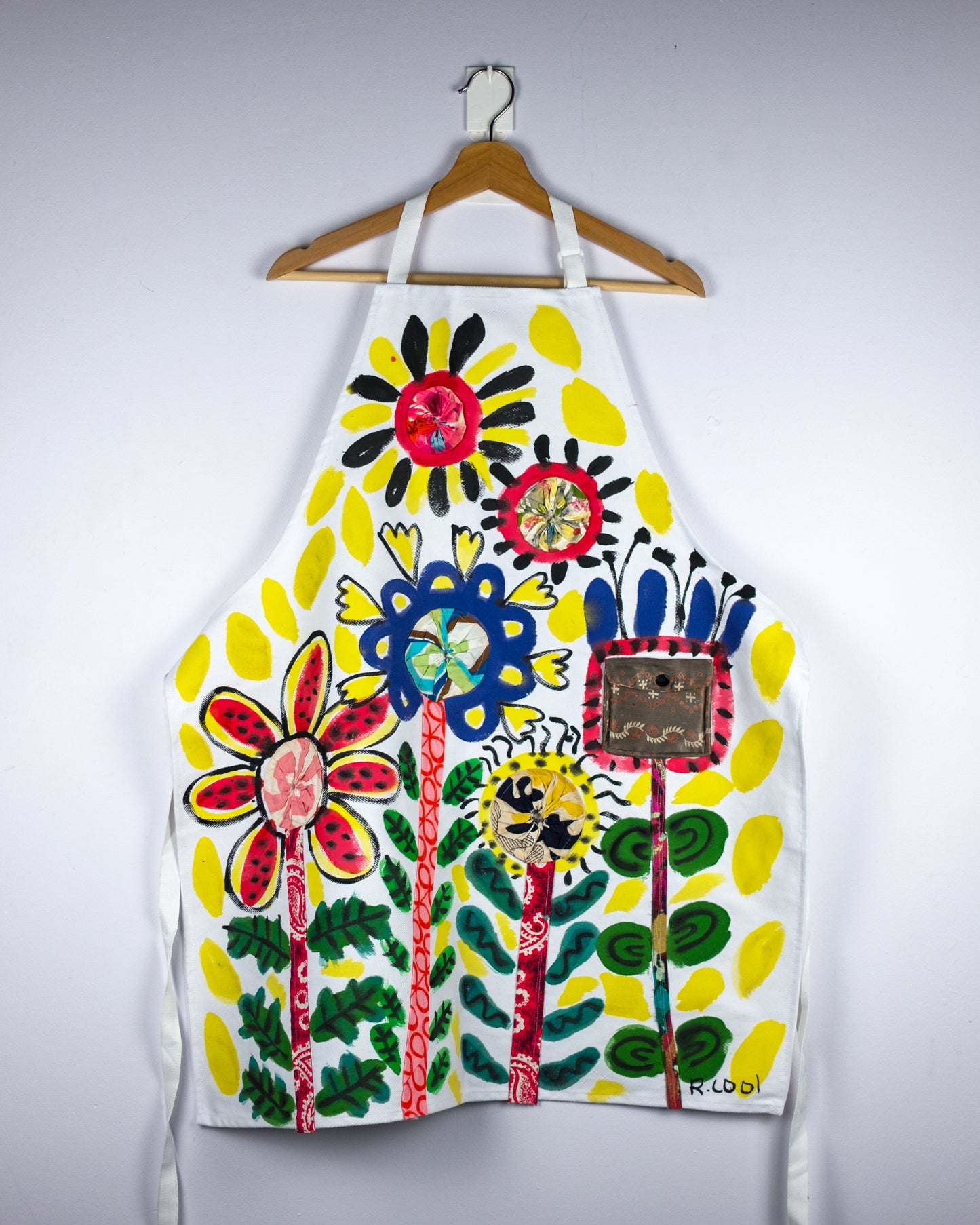Hand-painted Apron