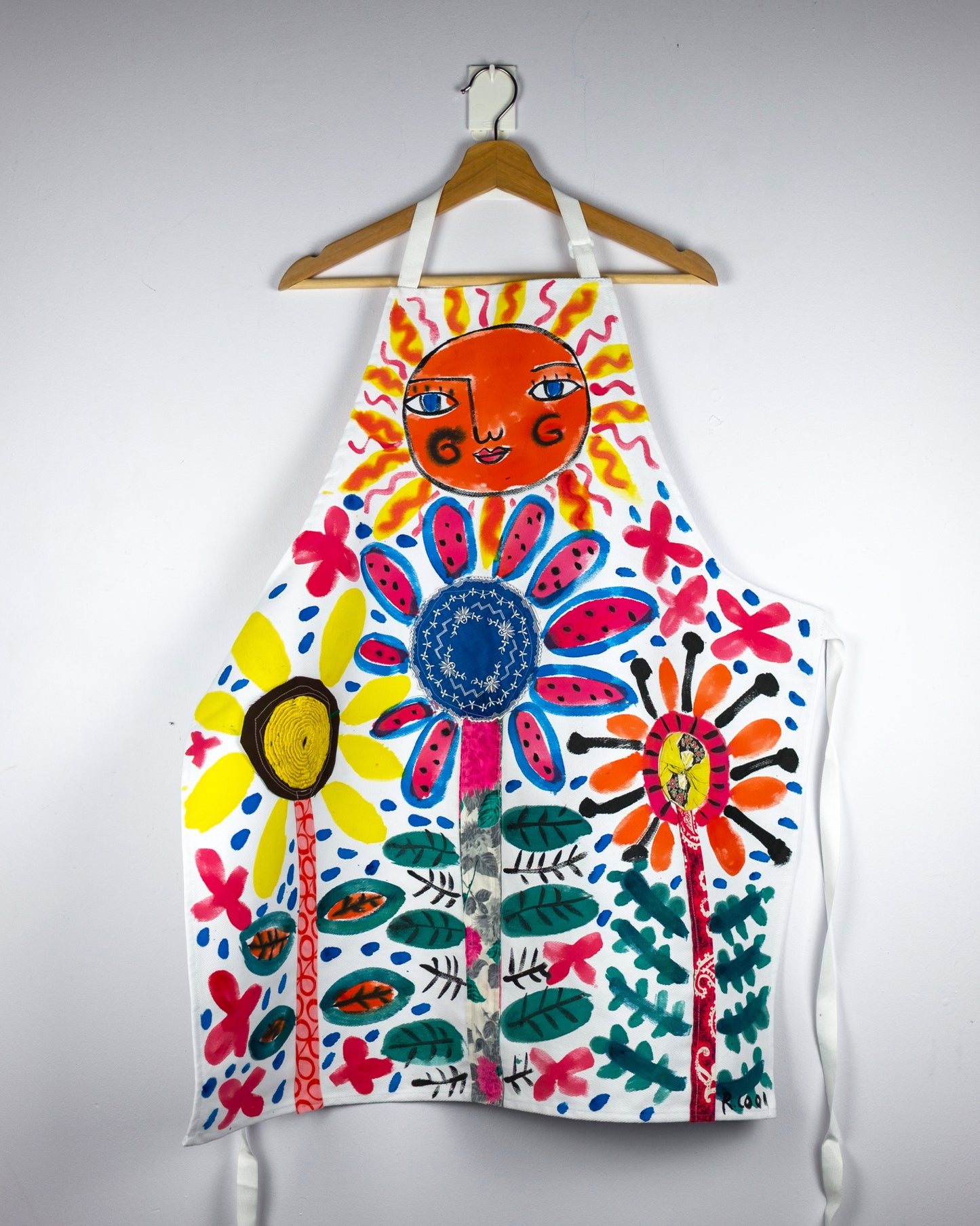 Hand-painted Apron