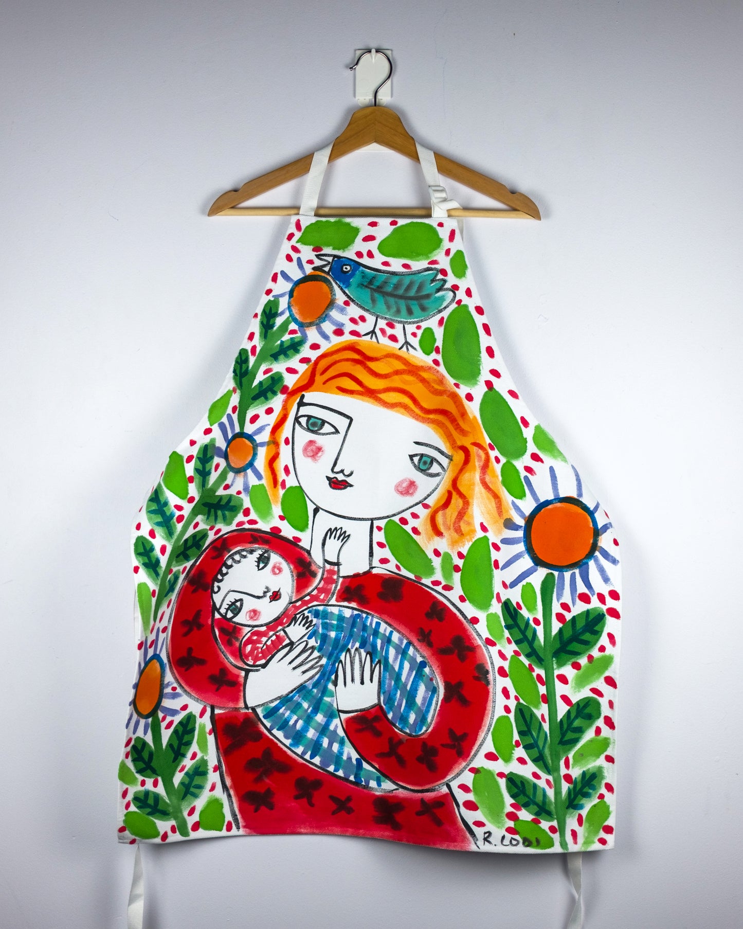 Hand-painted Apron