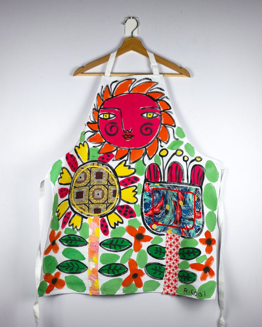 Hand-painted Apron