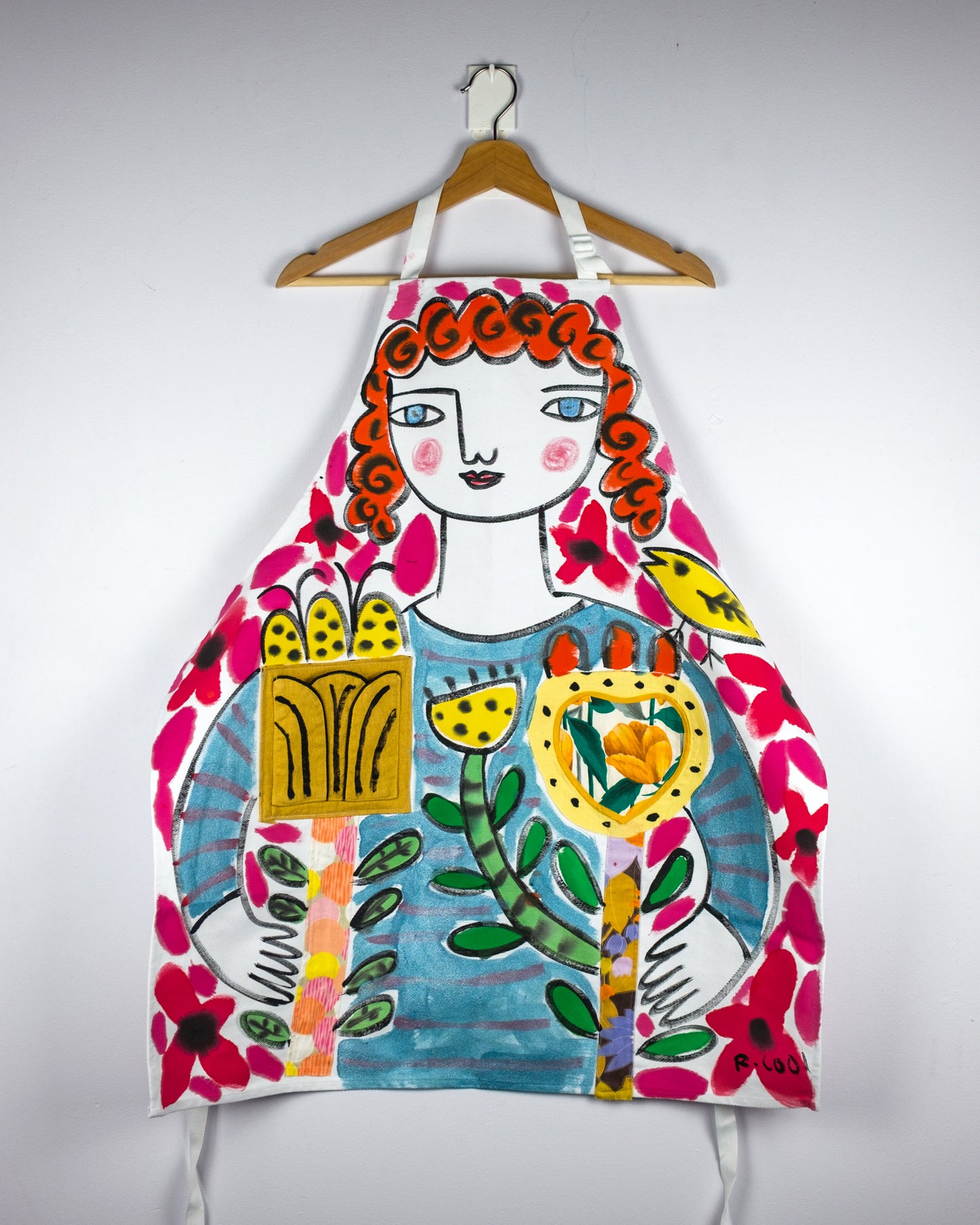 Hand-painted Apron