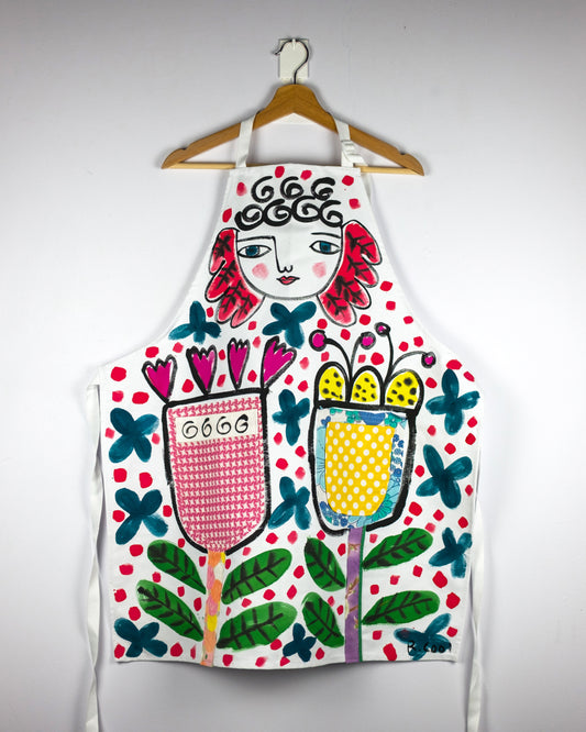 Hand-painted Apron