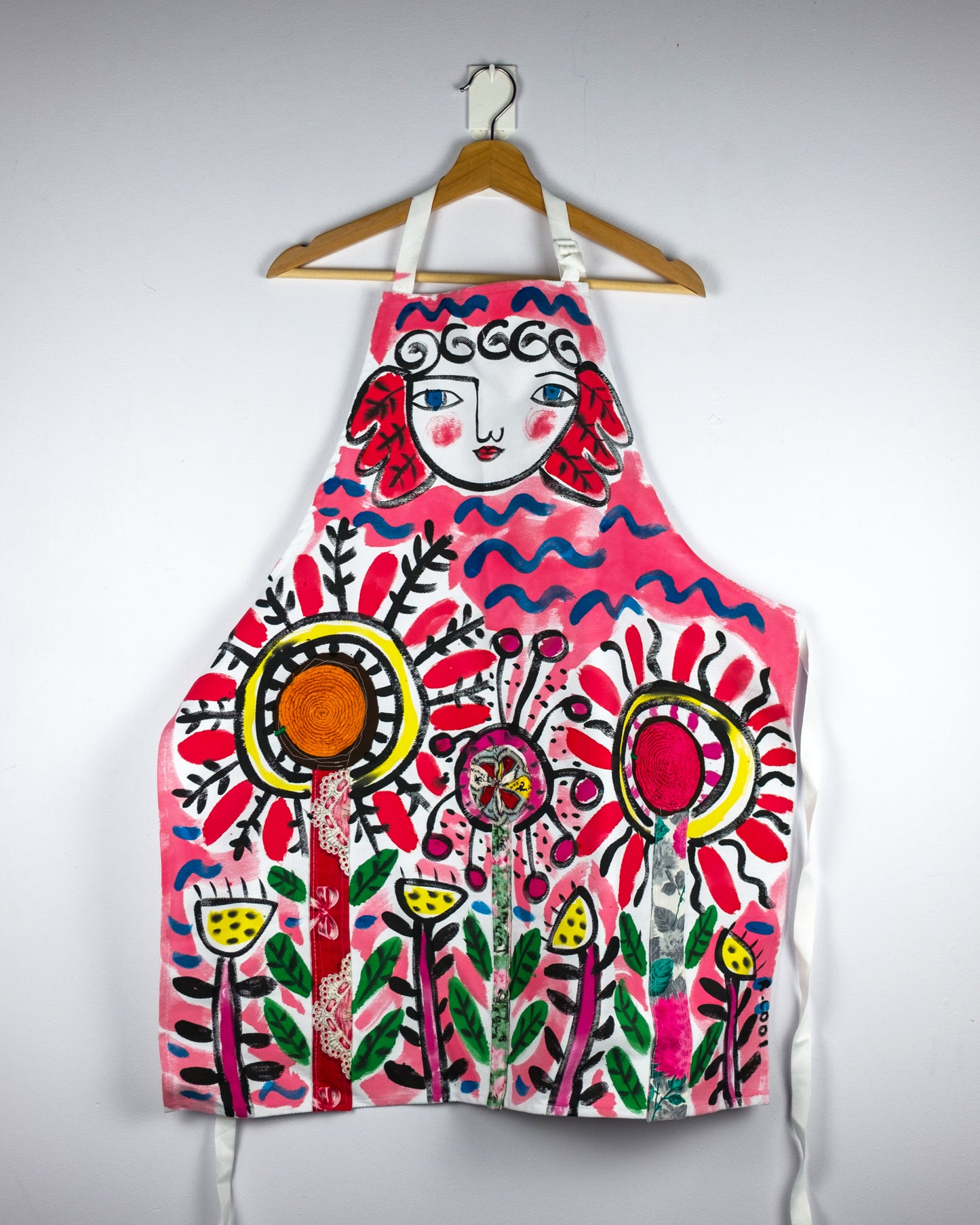 Hand-painted Apron