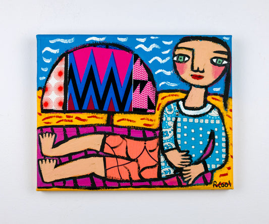 Painting on canvas, 20x25cm