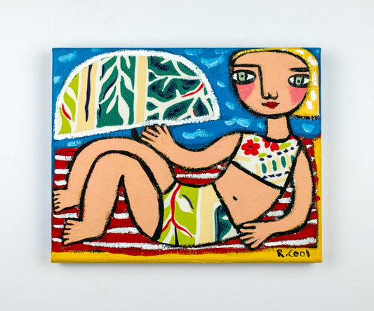 Painting on canvas, 20x25cm