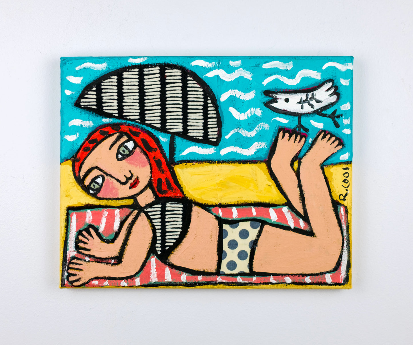 Painting on canvas, 20x25cm