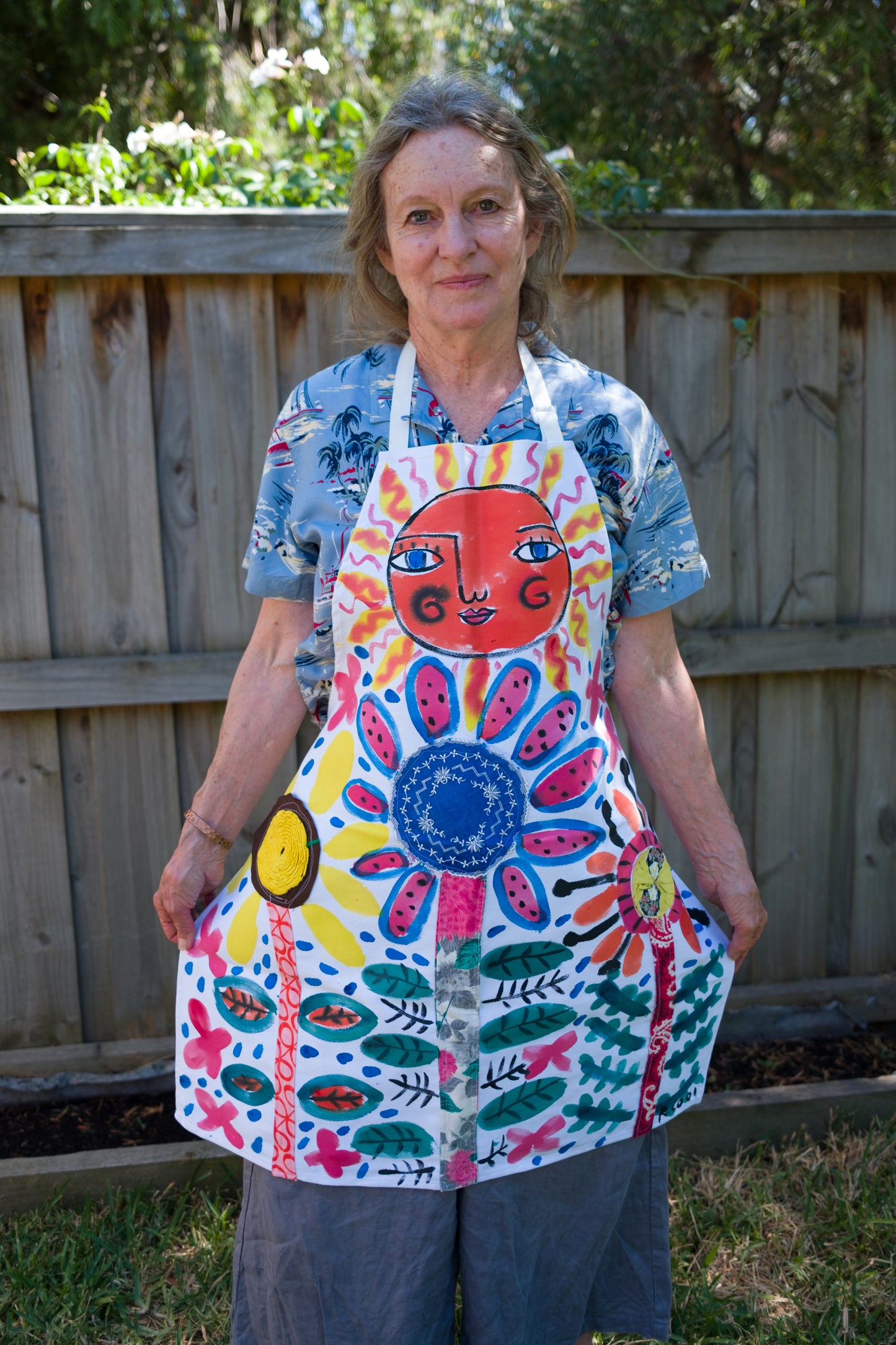 Hand-painted Apron