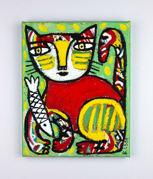 Painting on canvas, 25x20cm