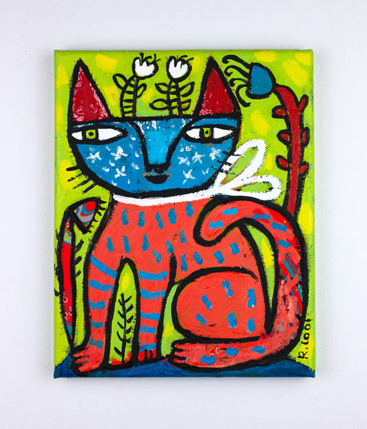 Painting on canvas, 25x20cm