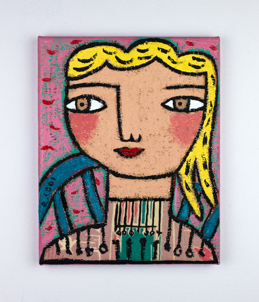 Painting on canvas, 25x20cm