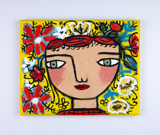 Painting on canvas, 20x25cm